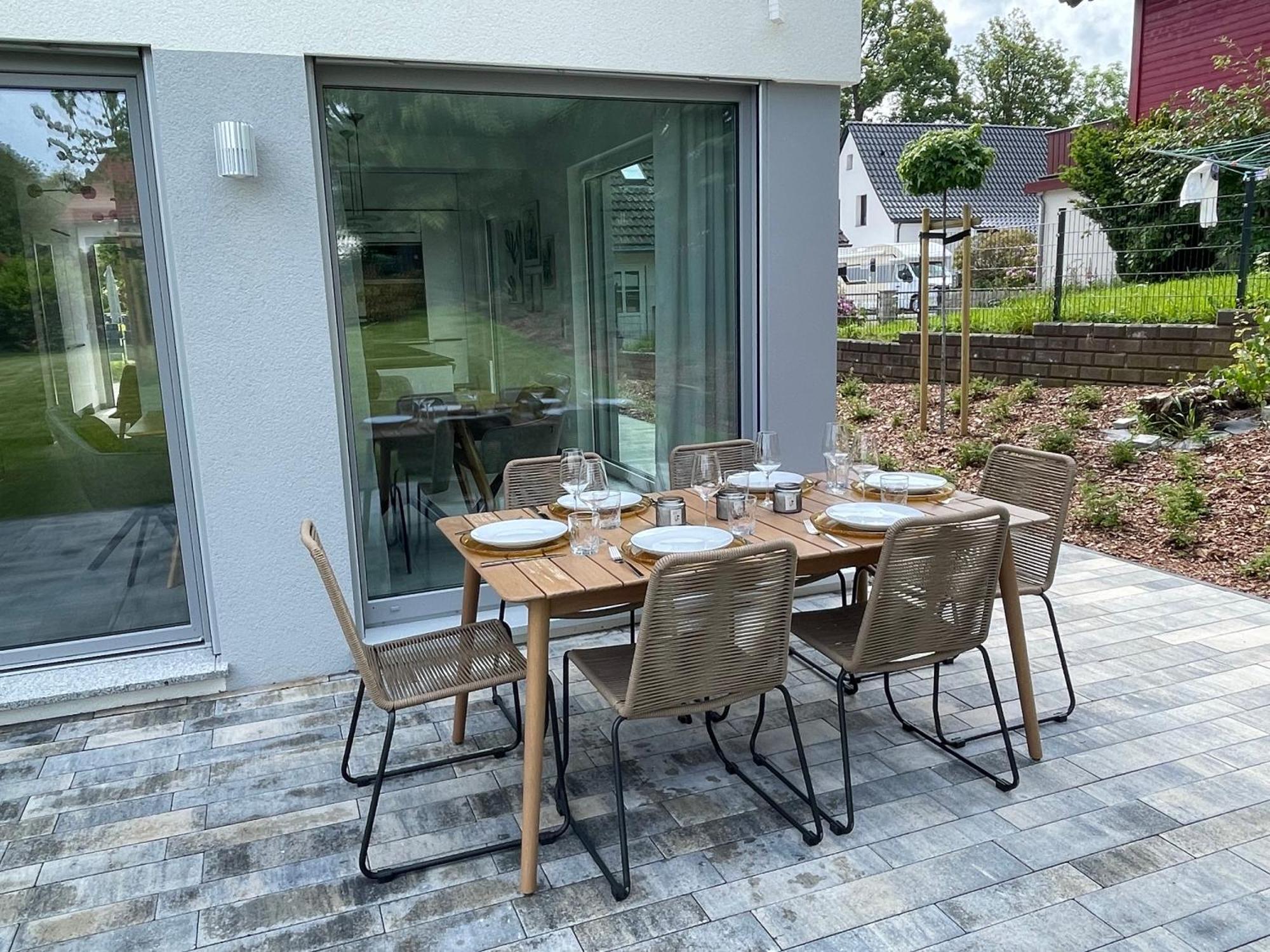 Zugzuflucht-Neues, Modernes Ferienhaus Φράιμπεργκ Εξωτερικό φωτογραφία
